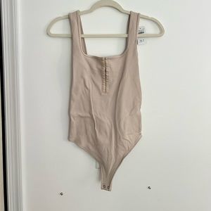 Abercrombie Seamless Rib Hook and Eye Bodysuit